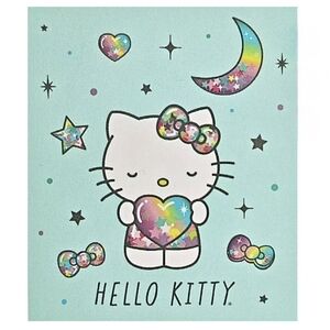 Sanrio Hello Kitty Dream and Sparkle Cloud Throw Blanket